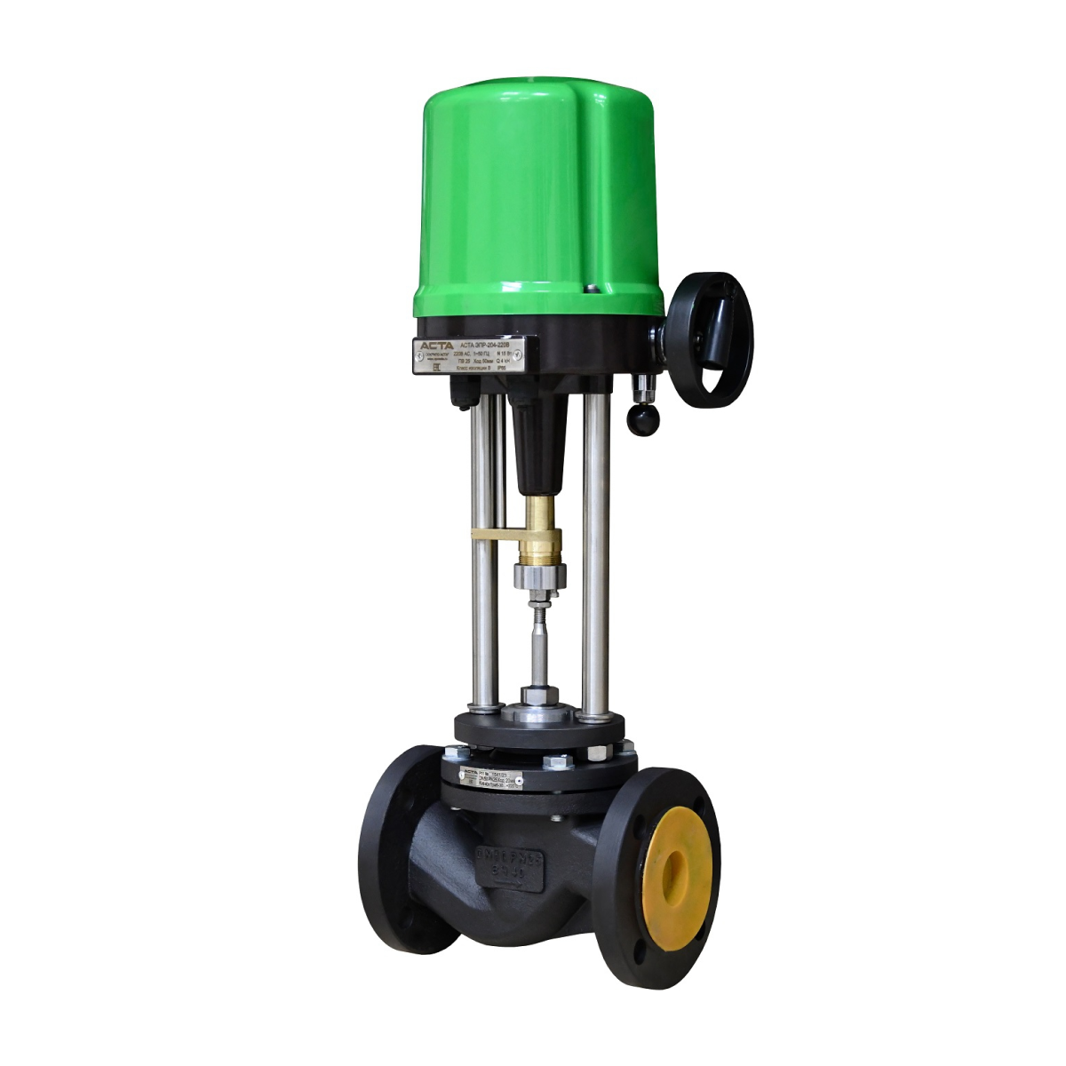 Р123 Клапан регулирующий чугунный с электроприводом ЭПР (релейное управление)