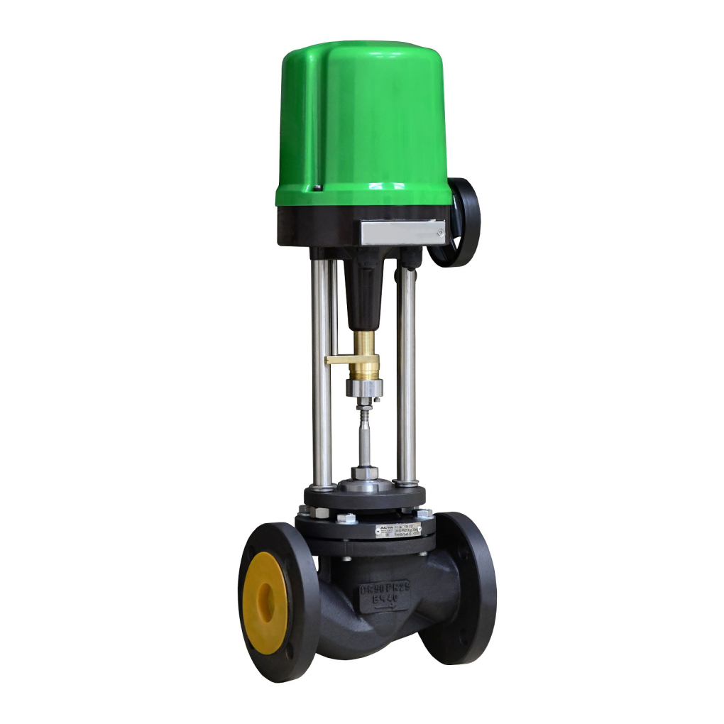 Р123 Клапан регулирующий чугунный с электроприводом ЭПА (аналоговое управление)